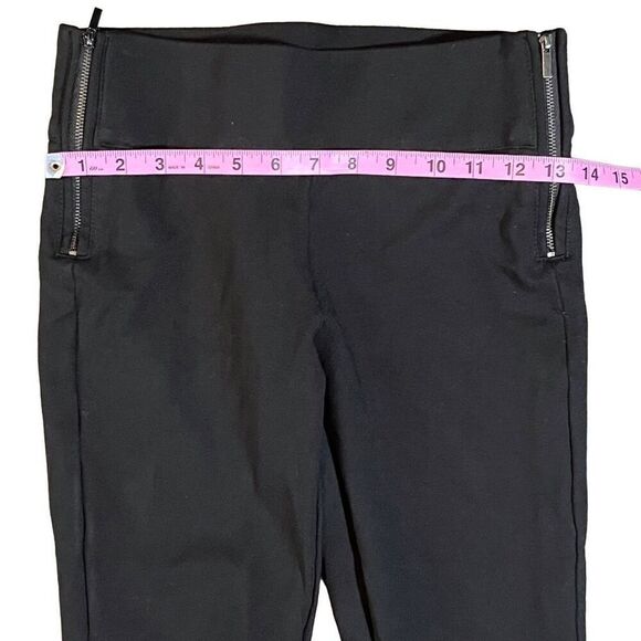 Zara Trafaluc Collection Women's Mid-Rise Side Zip Ankle Pants Black Size Medium - Picture 6 of 7
